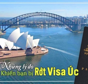 NHỮNG LÝ DO KHIẾN BẠN BỊ RỚT VISA ÚC